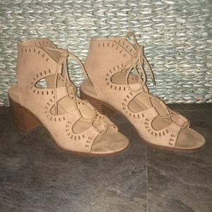 Mossimo lace up heels